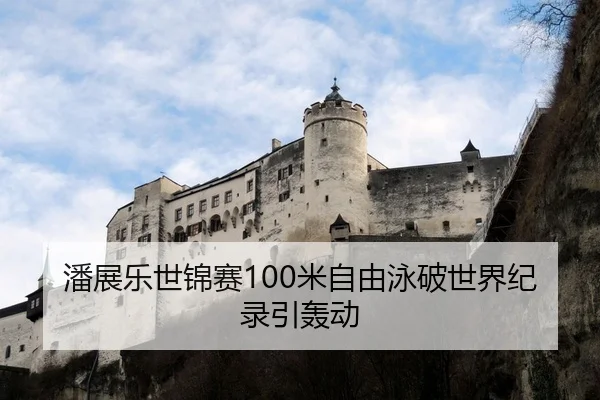 潘展乐世锦赛100米自由泳破世界纪录引轰动