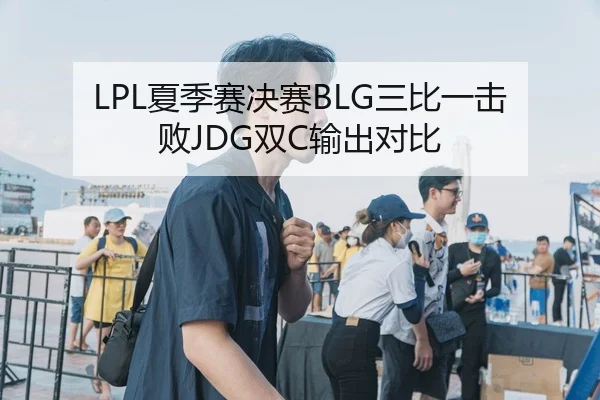 LPL夏季赛决赛BLG三比一击败JDG双C输出对比